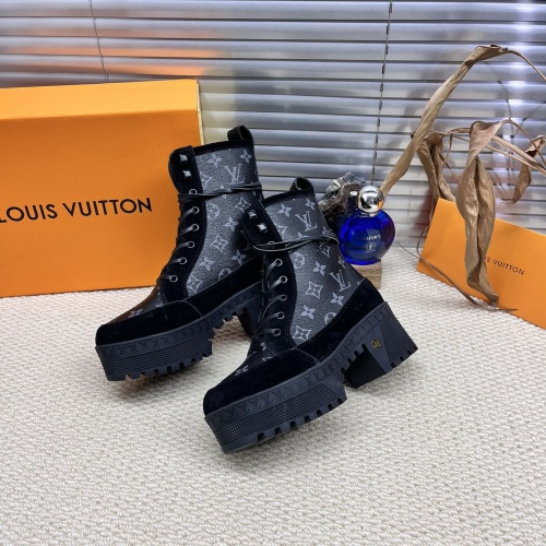 Louis Vuitton Boots For Women #1267249 $105.00 USD, Wholesale Replica Louis Vuitton Boots