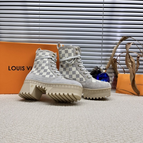 Louis Vuitton Boots For Women #1267254 $105.00 USD, Wholesale Replica Louis Vuitton Boots