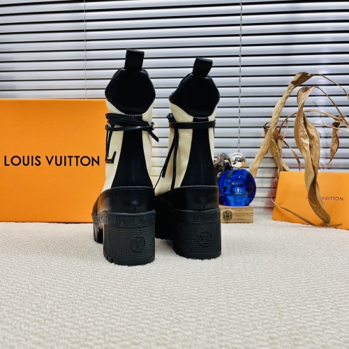 Replica Louis Vuitton Boots For Women #1267258 $105.00 USD for Wholesale