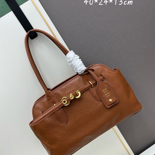 MIU MIU AAA Quality Shoulder Bags For Women #1267277 $96.00 USD, Wholesale Replica MIU MIU AAA Quality Shoulder Bags