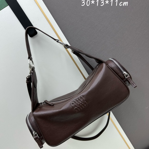 MIU MIU AAA Quality Shoulder Bags For Women #1267280 $98.00 USD, Wholesale Replica MIU MIU AAA Quality Shoulder Bags