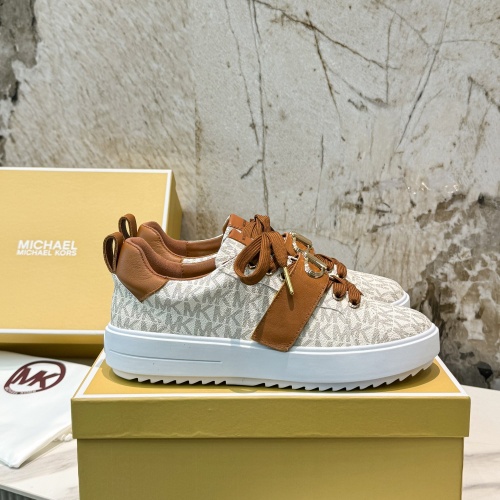 Replica Michael Kors Casual Shoes For Women #1267293 $82.00 USD for Wholesale