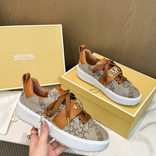 Replica Michael Kors Casual Shoes For Women #1267294 $82.00 USD for Wholesale