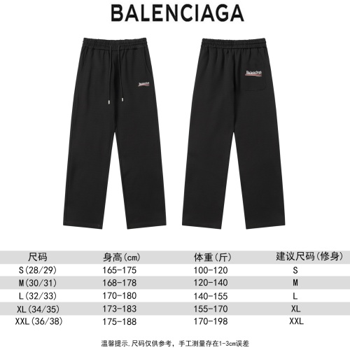 Replica Balenciaga Pants For Unisex #1267421 $48.00 USD for Wholesale