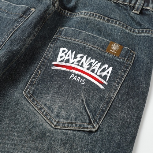 Replica Balenciaga Jeans For Men #1267434 $52.00 USD for Wholesale