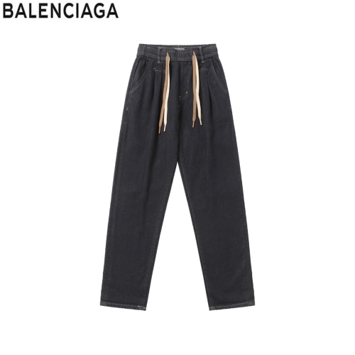 Replica Balenciaga Jeans For Men #1267435 $52.00 USD for Wholesale