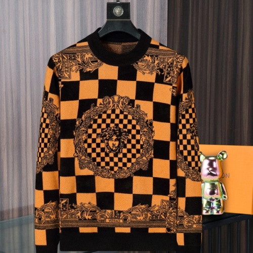 Versace Sweaters Long Sleeved For Men #1267441 $48.00 USD, Wholesale Replica Versace Sweaters