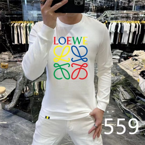 LOEWE Hoodies Long Sleeved For Men #1267482 $48.00 USD, Wholesale Replica LOEWE Hoodies