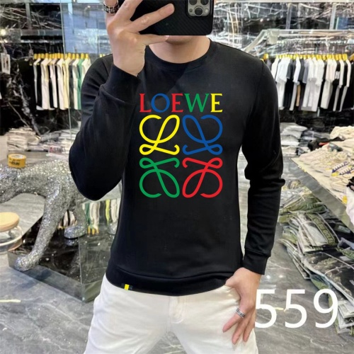 LOEWE Hoodies Long Sleeved For Men #1267483 $48.00 USD, Wholesale Replica LOEWE Hoodies