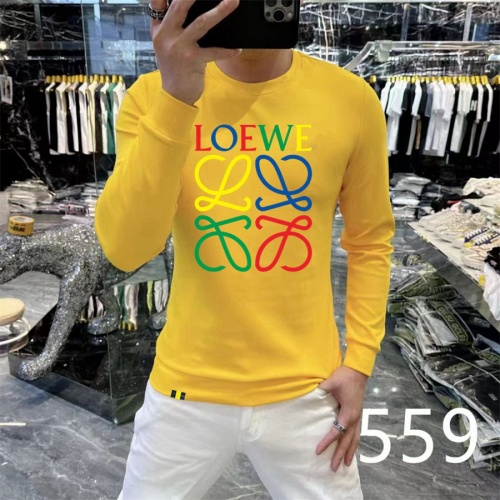 LOEWE Hoodies Long Sleeved For Men #1267486 $48.00 USD, Wholesale Replica LOEWE Hoodies