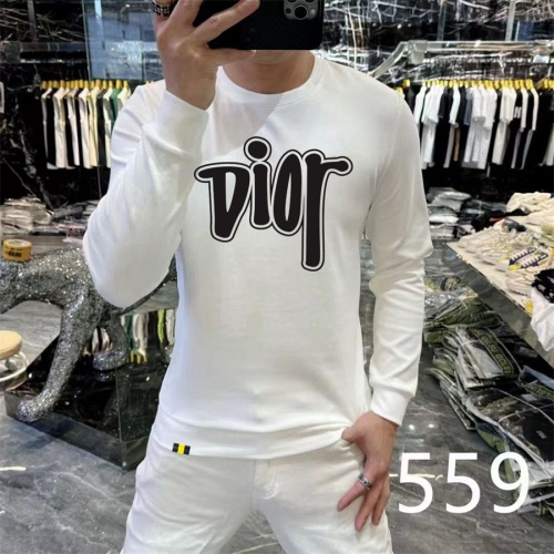 Christian Dior Hoodies Long Sleeved For Men #1267492 $48.00 USD, Wholesale Replica Christian Dior Hoodies