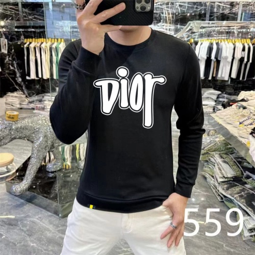 Christian Dior Hoodies Long Sleeved For Men #1267493 $48.00 USD, Wholesale Replica Christian Dior Hoodies