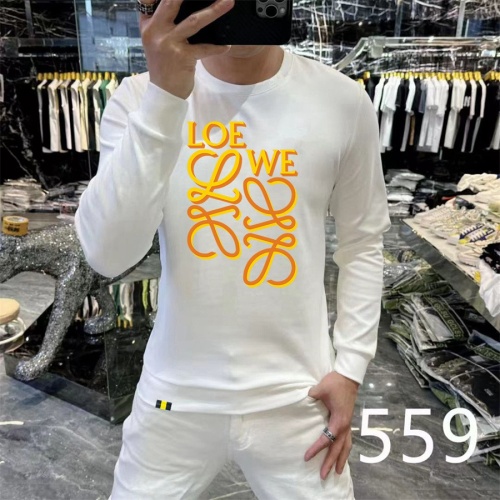 LOEWE Hoodies Long Sleeved For Men #1267499 $48.00 USD, Wholesale Replica LOEWE Hoodies