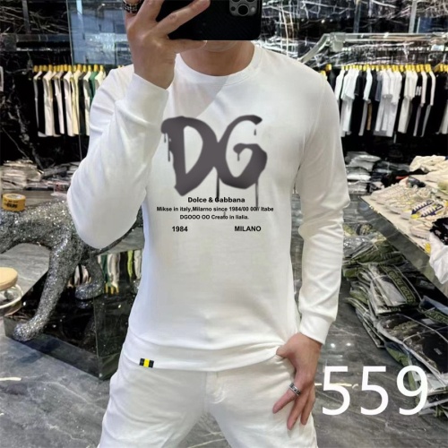 Dolce &amp; Gabbana D&amp;G Hoodies Long Sleeved For Men #1267502 $48.00 USD, Wholesale Replica Dolce &amp; Gabbana D&amp;G Hoodies