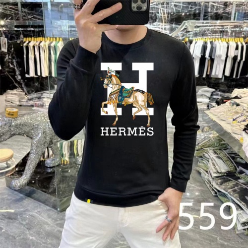 Hermes Hoodies Long Sleeved For Men #1267509 $48.00 USD, Wholesale Replica Hermes Hoodies