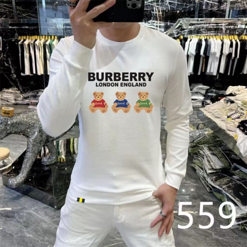 Burberry Hoodies Long Sleeved For Men #1267517 $48.00 USD, Wholesale Replica Burberry Hoodies