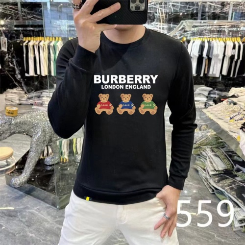 Burberry Hoodies Long Sleeved For Men #1267518 $48.00 USD, Wholesale Replica Burberry Hoodies