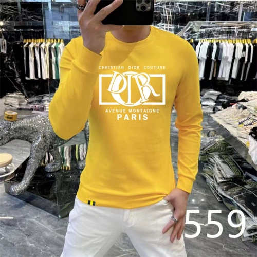 Christian Dior Hoodies Long Sleeved For Men #1267527 $48.00 USD, Wholesale Replica Christian Dior Hoodies