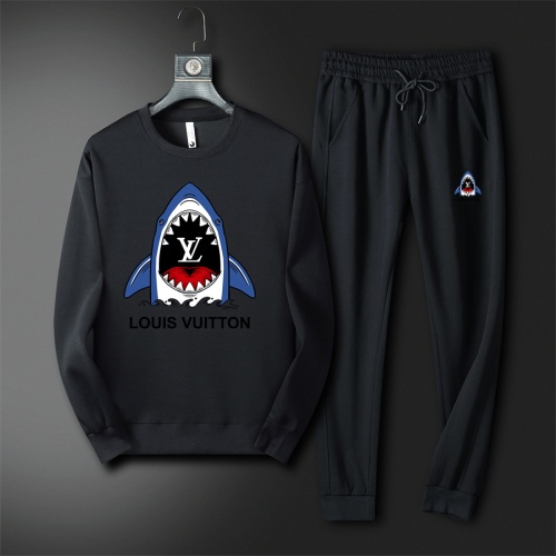 Louis Vuitton LV Tracksuits Long Sleeved For Men #1267552 $72.00 USD, Wholesale Replica Louis Vuitton LV Tracksuits