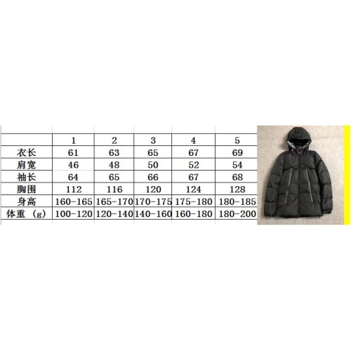 Replica Moncler Down Feather Coat Long Sleeved For Unisex #1267564 $150.00 USD for Wholesale