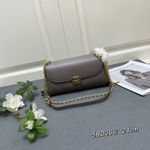 MIU MIU AAA Quality Shoulder Bags For Women #1267571 $100.00 USD, Wholesale Replica MIU MIU AAA Quality Shoulder Bags