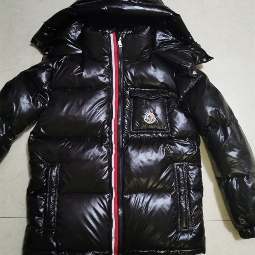 Moncler Down Feather Coat Long Sleeved For Unisex #1267572 $150.00 USD, Wholesale Replica Moncler Down Feather Coat