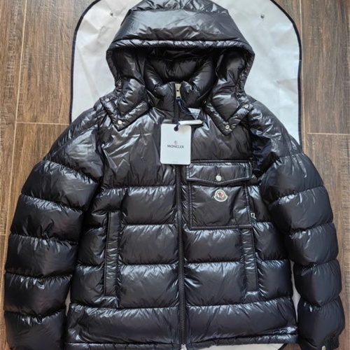 Moncler Down Feather Coat Long Sleeved For Unisex #1267575 $160.00 USD, Wholesale Replica Moncler Down Feather Coat