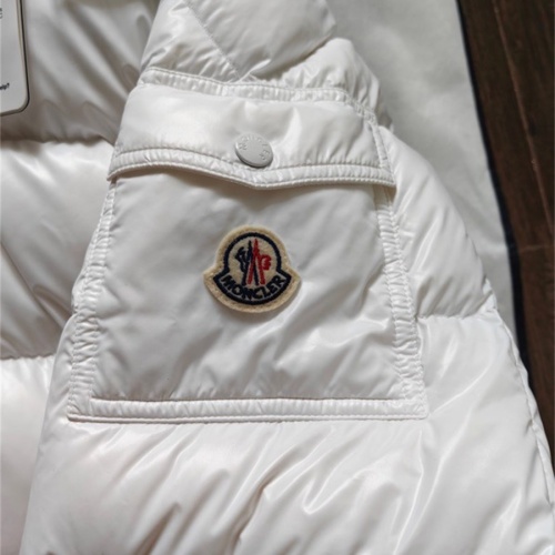 Replica Moncler Down Feather Coat Long Sleeved For Unisex #1267576 $160.00 USD for Wholesale