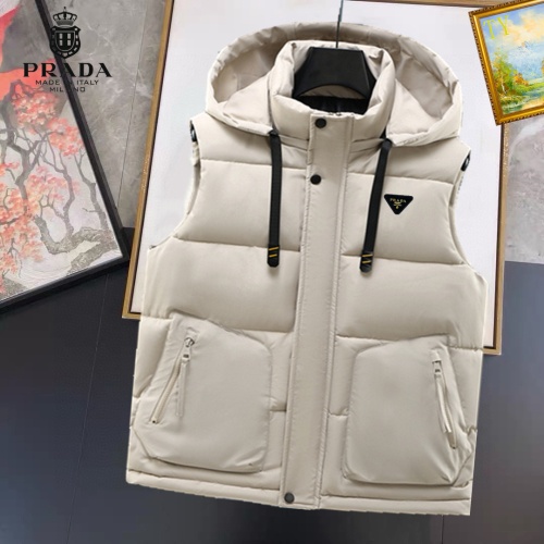 Prada Jackets Sleeveless For Men #1267626 $56.00 USD, Wholesale Replica Prada Jackets