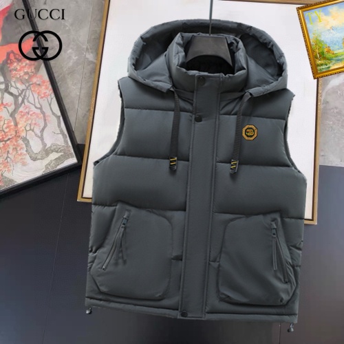 Gucci Jackets Sleeveless For Men #1267630 $56.00 USD, Wholesale Replica Gucci Jackets