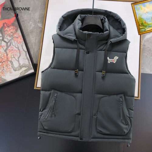 Thom Browne Jackets Sleeveless For Men #1267654 $56.00 USD, Wholesale Replica Thom Browne Jackets