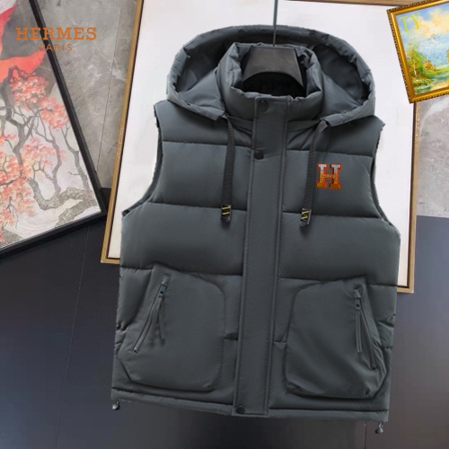 Hermes Jackets Sleeveless For Men #1267657 $56.00 USD, Wholesale Replica Hermes Jackets