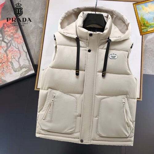 Prada Jackets Sleeveless For Men #1267696 $56.00 USD, Wholesale Replica Prada Jackets