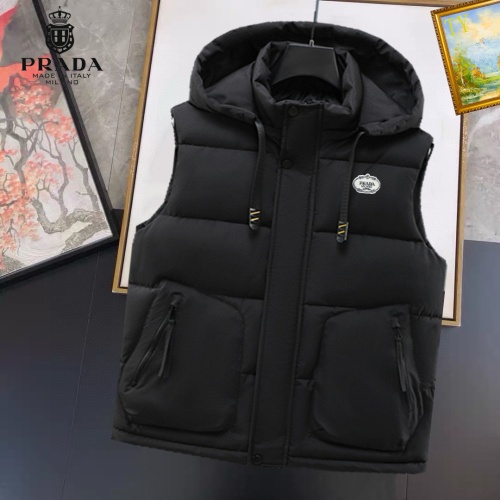 Prada Jackets Sleeveless For Men #1267698 $56.00 USD, Wholesale Replica Prada Jackets