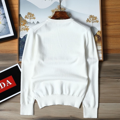 Replica Prada Sweater Long Sleeved For Men #1267723 $48.00 USD for Wholesale