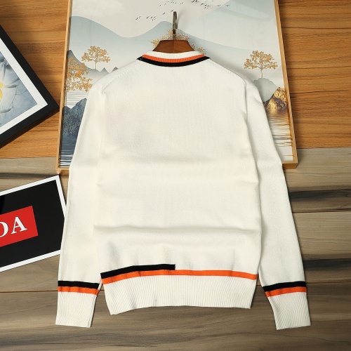 Replica Hermes Sweaters Long Sleeved For Men #1267733 $56.00 USD for Wholesale