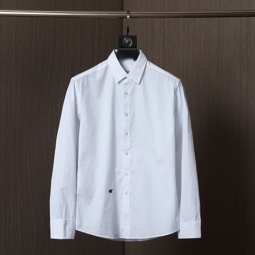 Christian Dior Shirts Long Sleeved For Men #1267741 $38.00 USD, Wholesale Replica Christian Dior Shirts