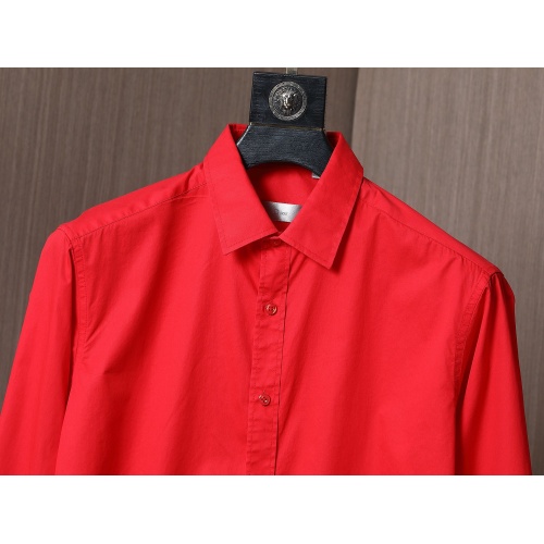 Replica Christian Dior Shirts Long Sleeved For Men #1267742 $38.00 USD for Wholesale