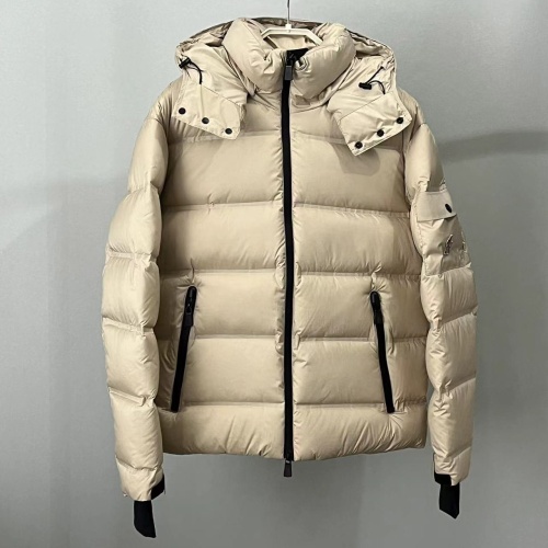 Moncler Down Feather Coat Long Sleeved For Unisex #1267753 $202.00 USD, Wholesale Replica Moncler Down Feather Coat