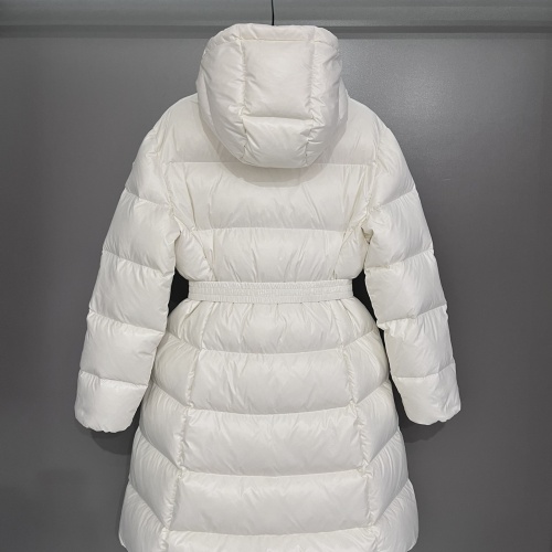 Replica Moncler Down Feather Coat Long Sleeved For Women #1267756 $235.00 USD for Wholesale