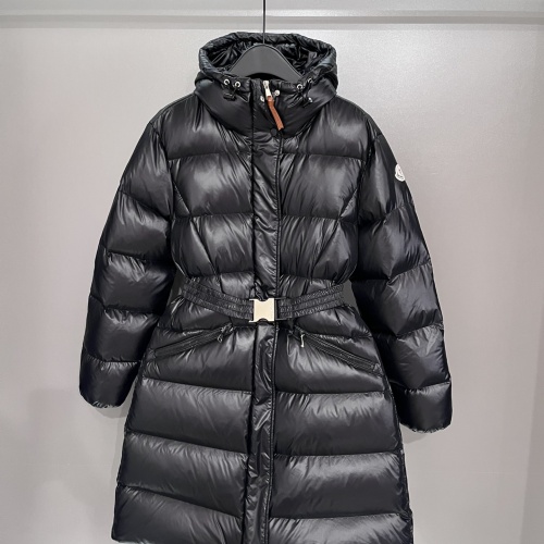 Moncler Down Feather Coat Long Sleeved For Women #1267757 $235.00 USD, Wholesale Replica Moncler Down Feather Coat