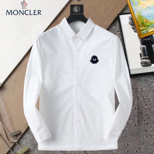 Moncler Shirts Long Sleeved For Men #1267763 $40.00 USD, Wholesale Replica Moncler Shirts