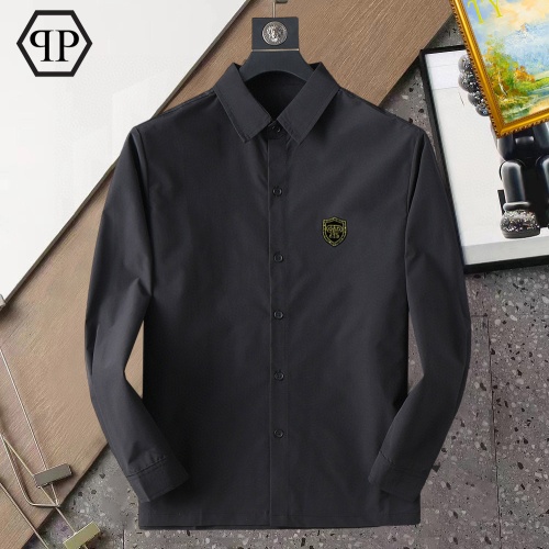 Philipp Plein PP Shirts Long Sleeved For Men #1267770 $40.00 USD, Wholesale Replica Philipp Plein PP Shirts