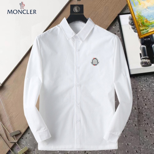 Moncler Shirts Long Sleeved For Men #1267774 $40.00 USD, Wholesale Replica Moncler Shirts