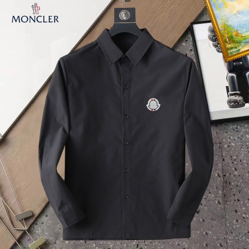 Moncler Shirts Long Sleeved For Men #1267775 $40.00 USD, Wholesale Replica Moncler Shirts