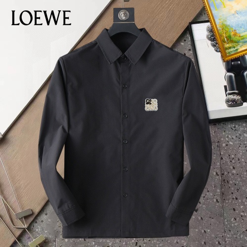 LOEWE Shirts Long Sleeved For Men #1267777 $40.00 USD, Wholesale Replica LOEWE Shirts