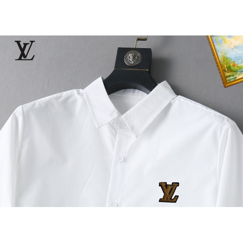 Replica Louis Vuitton LV Shirts Long Sleeved For Men #1267791 $40.00 USD for Wholesale