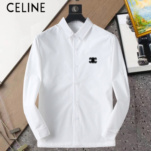 Celine Shirts Long Sleeved For Men #1267800 $40.00 USD, Wholesale Replica Celine Shirts