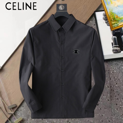 Celine Shirts Long Sleeved For Men #1267801 $40.00 USD, Wholesale Replica Celine Shirts