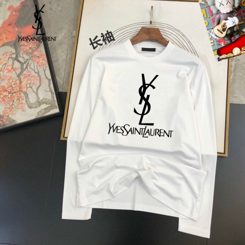 Yves Saint Laurent YSL T-shirts Long Sleeved For Unisex #1267814 $34.00 USD, Wholesale Replica Yves Saint Laurent YSL T-shirts